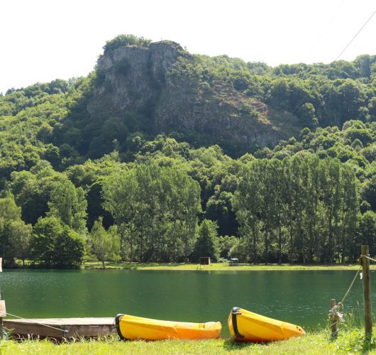 Lac des graves dans le Cantal